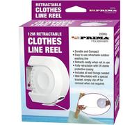 Retractable Clothes Line Reel 12M Washing Line Compact Drying Wall Mounted