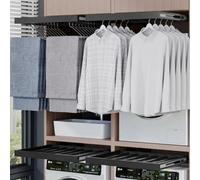 Retractable Clothes & Trousers Drying Rack For Cabinet Balcony
