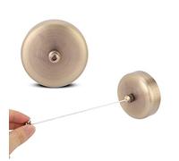 Retractable Clothesline, 9.2x5cm, Stainless Steel & Nylon, Space-Saving & Stretchable, with Screws & Base Plate, Wall Mounted Clothesline for Indoor Washing Line Bathroom Balcony Hotel