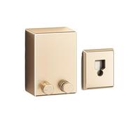 Retractable Clothesline Clothes Drying Rack For Household Stainless Seel Pull-Out Clothes-Drying Machine Rope Space-Saving(Champagne gold)