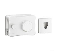 Retractable Clothesline for Home Use 5 1M Length with Strong Anti Sag Construction to Protect Garments (white)