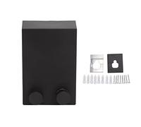 Retractable Clothesline Heavy Duty Invisible Stainless Steel Wall Mounted Laundry Drying Line for Indoor Outdoor Balconies Bathrooms ABS Material 4.2m Length 20kg Load Capacity (Cool Black)