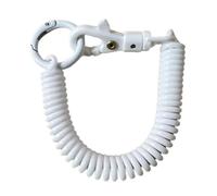 Retractable Coil Elastic Keychain Retractable Spring Coiled Stretchy Spring Spirals Keyring Spirals Keyring