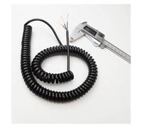 Retractable Coil Extension Cord, 1-15 Meters Telescopic Wire Spiral, Flexible Coiled Design for Convenient Use