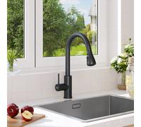Retractable Commercial Pulldown Kitchen Faucet