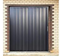 Retractable Concertina Folding Door, Interior Invisible Door with Lock Key for Patio/Garage/Kitchen/Closet
