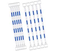 Retractable Cone Bar, Telescoping Traffic Cone Bar 3.9 to 6.5 Ft, Lightweight Road Connecting Rod, Flexible Plastic Barrier Pole