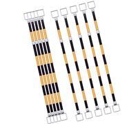 Retractable Cone Bar, Telescoping Traffic Cone Bar 3.9 to 6.5 Ft, Lightweight Road Connecting Rod, Flexible Plastic Barrier Pole