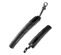 Retractable Cycling Mudguard Set, Adjustable Front and Rear Mountain Cycle Fender with Widened Folding Design for 16 20 26 in Bikes, Includes Installation Tools, Manual, Telescopic Structure