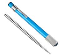 Retractable Diamond Knife Sharpener, Portable Serrated Knife Sharpener Pen Style Sharpening Rod Tool for Kitchen Outdoor Repairs Polishes Restores Serrated Stick Tools