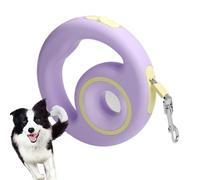 Retractable Dog - Automatic Pet Traction Rope, Sturdy Anti-Slip Grip Handle, Adjustable Shock-Absorbing Cat and Dog Cord | for Camping, Jogging, Training, Travel, Beach, Night Walks