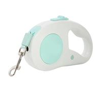 Retractable Dog Cable, 16.4ft Extendable Tape, Tractor Dog Cord with LED Light, Outdoor Pet Accessory with Sturdy Handle, Training Gear, Puppy Walker for Park Travel Exercise Beach Camping Hiking