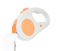 Retractable Dog Cable, LED Light, 18x11cm, Extendable Dog Lead, Pet Leásh Retractable, Tangle-Free Tape, For Park Training Travel Exercise