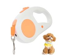 Retractable Dog Cord - 16.4ft Telescopic Pet Tractor Tape with LED Light | Heavy Duty Dog Rope - for Outdoor Adventure Park Travel Exercise Beach Camping Hiking
