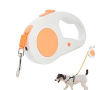 Retractable Dog, Extendable Pet Cable, 5 Meter Long with Led Safety Light, Sturdy Tape Design for Comfortable Grip, Pet Walking Accessory, Park Training Travel Exercise Beach Camping Hiking