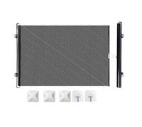 Retractable Dog Gate, 49 Inch Retractable Stair Gate for Pets, Easy Install Baby Gates for Stairs and Doorways, No Drilling Mesh Stair Gate for BedroomHallway Patio Porch Bathroom (68cm)