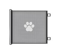 Retractable Dog Gate For Small Pet Stair Barrier Flexible Indoor Outdoor Use Fit Narrow Space Childproofing Hallways Portable Retractable Pet Fence