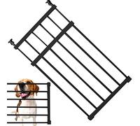 Retractable Dog Gate for Stairs | Pet Gate for Stairs, Metal Safety Guard Gate Retractable Dog Gate, Portable Folding Extra Wide Pressure Mounted Baby Gate Extends to 39.37" Wide, Easy to Install