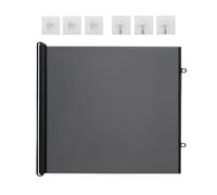 Retractable Dog Gate Indoor Retractable No Drilling Pet Guard Door