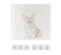 Retractable Dog Gate Pet No Drilling Screen Safety Door