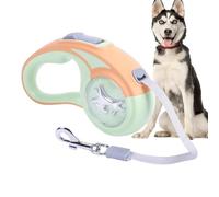 Retractable Dog Lamb: Heavy Duty Automatic Lead Cable, Strong Nylon Pet | Long Walking with Secure Grip, Durable Clip for Small Dogs