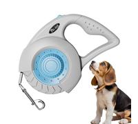 Retractable Dog Lead - 5 Metre Puppy Walking Band, Portable Lead with Brake for Large and Medium Dog Breeds - Walking Training Garden Outdoor Camping