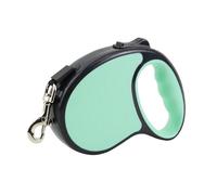 Retractable Dog Lead - 5m Dog Lead, No-Tangle Dog Leash with Anti-Twist Lock Clip, Quick Brake Button and Anti-Slip Handle, for Small and Medium Dogs Up to 15kg/33lbs (Green)