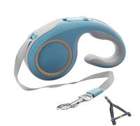 Retractable Dog Lead Dog Bran Retractable, Reflective Pet Ladder, Puppy Jogging Traction Tool for Camping, Pet Hiking Rope with a Slip Handle