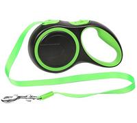 Retractable Dog Lead, Heavy Duty No-Tangle Extendable Dog Leash, Strong Nylon Tape for Medium to Extra Large Dogs, Available in 3m, 5m, and 8m Lengths