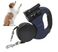 Retractable Dog Lead - High Performance Conductive Pet Lead for Small Medium Large Dogs - Free Lead with Non-Slip Handle, Quick Lock Brake System, Long Hiking Lead for the