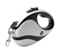 Retractable Dog Lead | Retractable Dog Leashes | Heavy Duty Extendable Leashes | LED Flashlight Extension Lead with Anti-Twist Lobster Clip & Soft Grip Handle | Suitable for Small, Medium, Large Pets