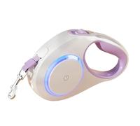 Retractable Dog Leads For Walking, Adjustable Dog For Active Pets LED Telescopic Pet Traction Rope, Classic Color Dog Retractor For Hiking, Walking, Camping, And Outdoor Sports