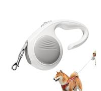 Retractable Dog Leads - Twist-Proof 2.99 Metres Dog Pull Rope with Locking Function, Retractable Leads for Dogs Medium Size | For Outdoor Walks Training Travel Hiking Holiday
