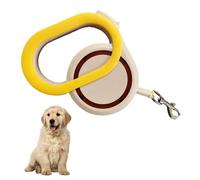 Retractable Dog Leash, 16.4Ft Pet Walking Lead with Non-Slip Handle & Locking Button 360° Rotating Dog Pull for Small Medium Cats Dogs