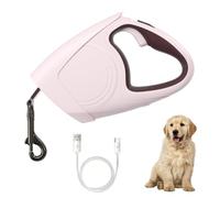 Retractable Dog Leash, 16Ft U-Shaped Dog Walking Lead with LED Light & Locking Button for Small Medium Large Dogs Up to 66 lbs