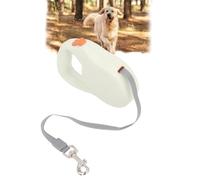 Retractable Dog Leash 360° Anti Automatic Adjustment and Convenient with Non Slip Handle Suitable for Small and Medium Dogs Outdoor Walking, Camping and Traveling 9. (White)