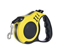 Retractable Dog Leash, Automatic Pet Leash With 1-Button Control, Anti- Slip Telescopic Tractor Dog Tape For Outdoor Walks & Travel With Small And Medium Pets(Yellow,3meter)