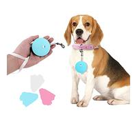 Retractable Dog Leash for Small and Medium Dogs up to 22lbs with 9.8ft Strong Nylon Tape, Hands Free, Portable and Lightweight Leash with Wrist Strap, One-Hand Brake, Tangle Free (Blue)