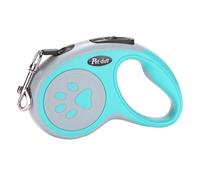 Retractable Dog Leash Heavy Duty 16Ft Tape Leash Tang le-Free with One-Button Control Comfortable Handle for Small Medium Dogs Blue
