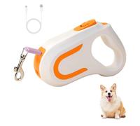 Retractable Dog Leash, Heavy Duty Retractable Pet Lead with A Mirror, Duty Nylon Tape Leash for Small & Large Dogs Cats