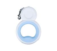 retractable dog leash, Retractable Dog Leash USB Rechargeable LED Light 360° No Walking Pet Lead Built-in Poop Bag Dispenser(2,300cm)