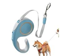 Retractable Dog Leash, Telescopic Dog Leash, Medium Size Pet Leash, One Hand Locking Button with Reinforced Rope and Harness for Puppies, Ideal for Outdoor and Playpen