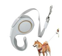 Retractable Dog Leashes - Lightweight Retractable Walking Leashes with Non-Slip Handle, Heavy Duty Pet Rope Hand Use for Medium Dogs, Travel and Hiking