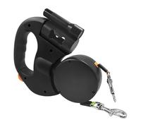 Retractable Dog Leashh - Lead For Dogs | 2-in-1 Double Head Dogs Leashes | Heavy-Duty Double-Leads For Two Doogs | Puppy Supplies For Night Walking Training Outdoor Activities Travel Jogging
