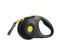 Retractable Dog Strap - 15.8x3.8x9.7cm ABS+PC+TPU, Ergonomic Pet, Instant Stop Control Rope | Perfect For Outdoor Exercise Training Walking Running Camping Hiking Backyard Safety Equipment