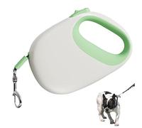 Retractable Dog Strap - 17.2x11.6x3.45cm Lead, Anti-Slip Handle, Lightweight Walking leashs, Secure Braking For Locking System | Pet Control Accessory For Outdoor Park Training Running Exercise