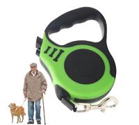 Retractable Dog Walking Leads - Automatic Traction Rope with Heavy Duty | Comfortable Grip Dog Retractor for Camping, Hiking, Sports