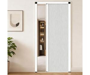 Retractable Door Multifunctal Folding Sn with No Drill Installat Cellular Fabric Mosquito Net for Indoor Use (W68in/172cm H78in/200cm)