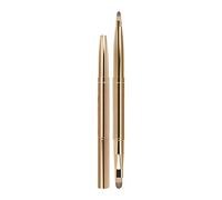 Retractable Double-Ended Lip & Concealer Brush | Portable Metal Case, Hygienic Design for Precise On-the-Go Touch Ups YBG1410YU