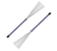 Retractable Drum Brush, Wire Drum Accessories, Drum Rods Brushes, Performance Drum Brushes, Portable Drum Brushes, Live Performance Brushes, Drum Brushes for Home, Performance, Live